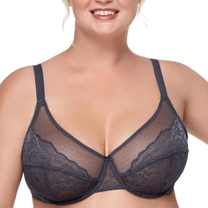 Women's Charming Minimizer Bra (Full-coverage Underwear)