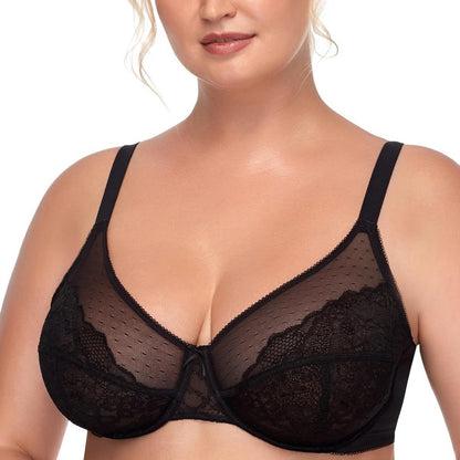 Women's Charming Minimizer Bra (Full-coverage Underwear)